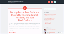 Desktop Screenshot of bootup.ca