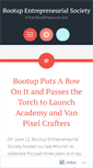 Mobile Screenshot of bootup.ca